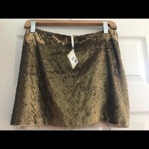 Haute Hippie NWT sequin  skirt
